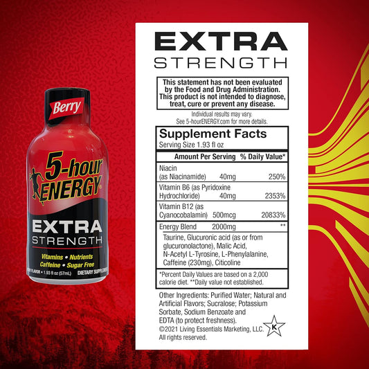 5-Hour Energy Extra Strength 1.93 Oz