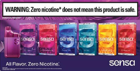 Nicotine-Free SENSA Disposable Vape